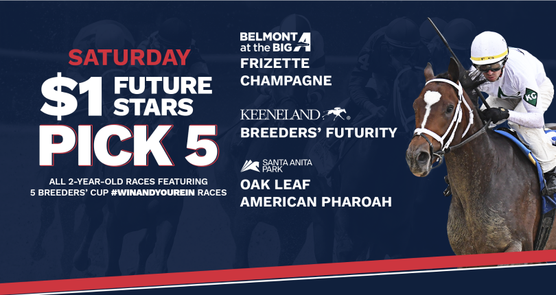 NYRA to offer special Future Stars Pick 5 on Saturday