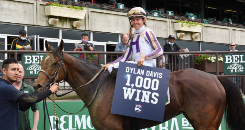 ​Jockey Dylan Davis notches 1,000th career victory