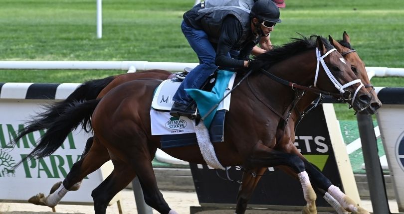 Rombauer Works In Company For G1 Belmont Stakes Presented By Nyra Bets Nyra