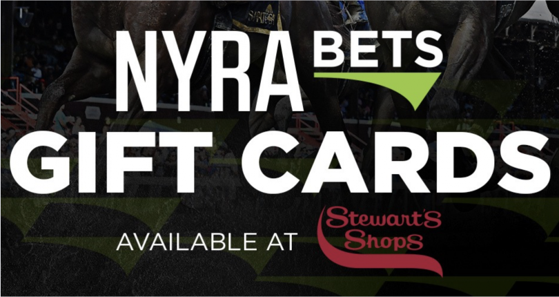 NYRA Bets Gift Cards and Saratoga Season Passes return to Stewart’s Shops