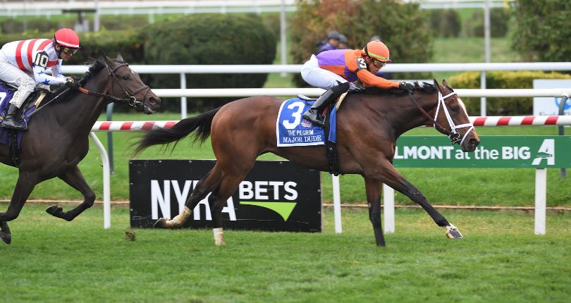 Major Dude finds new home on turf in G2 Pilgrim