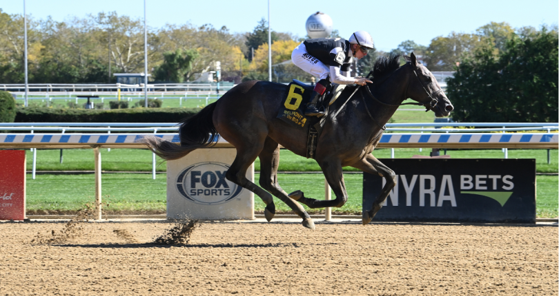 Impressive maiden winner Pony Express possible for G2 Jim Dandy pres. by Mohegan Sun