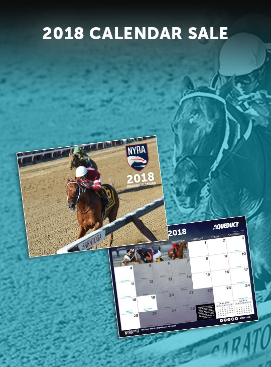 2018 NYRA Calendar Sale