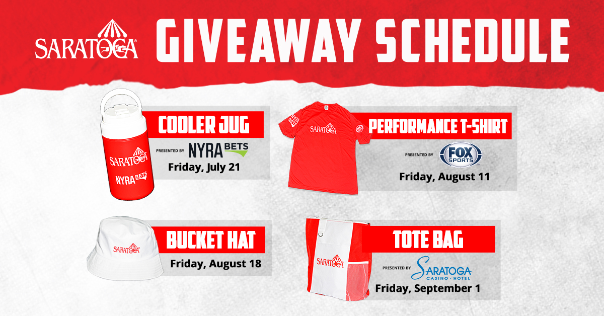Premium Giveaways Saratoga Race Course